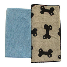 Ultra Soft Microfiber Towel with Pet Pattern (MPT-9001)